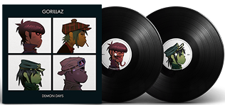 lp do álbum demon days